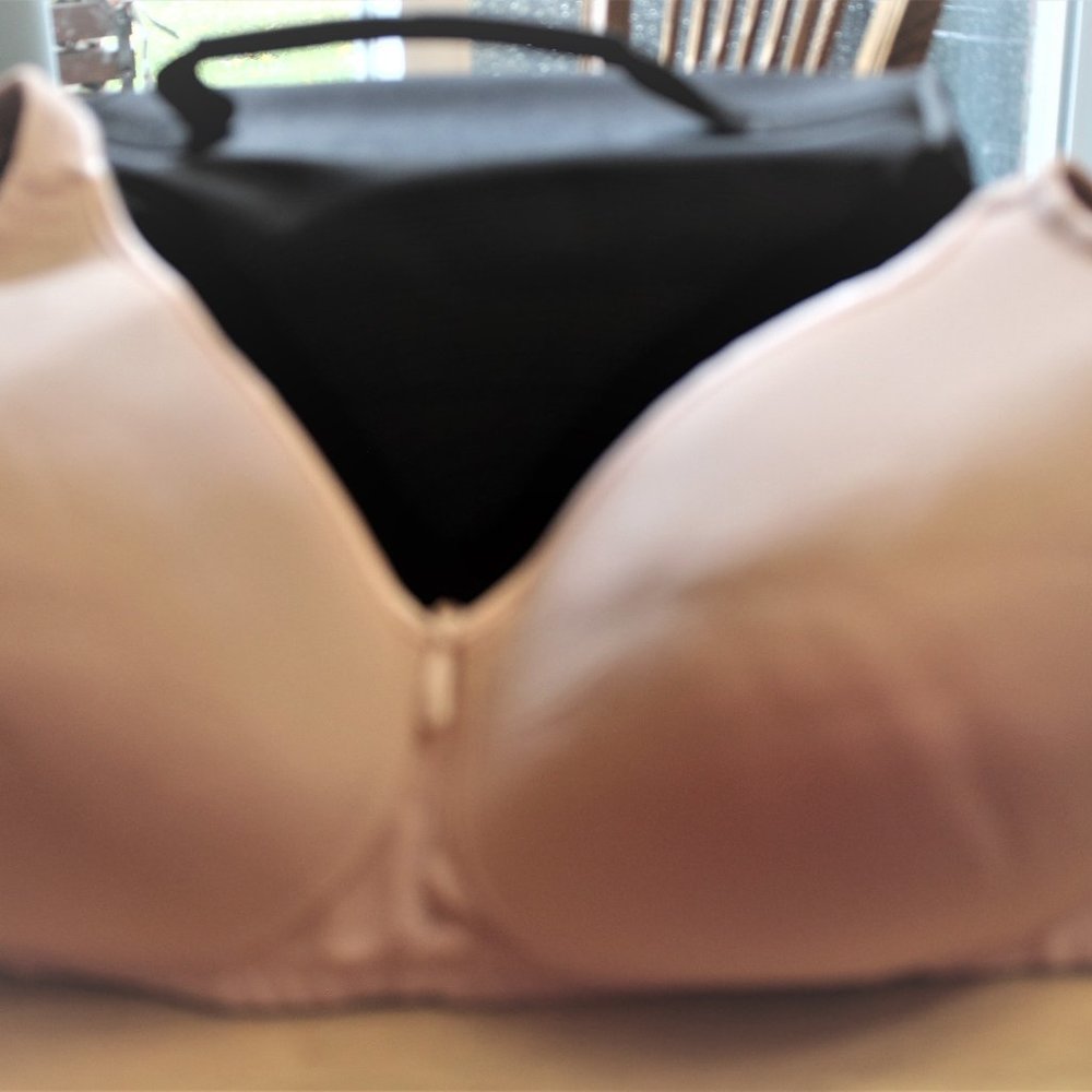 Comfort Choice Wireless Bra 48B Nude No Tags New